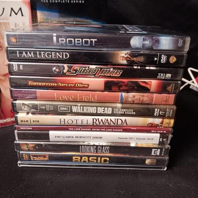 MOVIES AND TV SERIES ON DVD'S