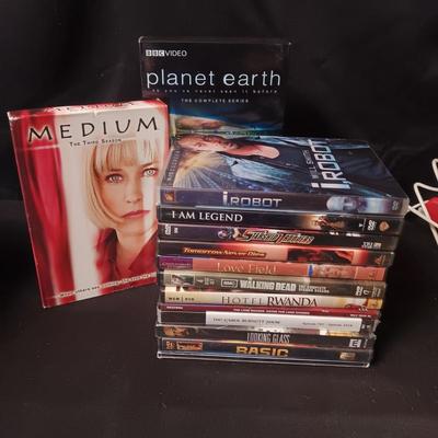 MOVIES AND TV SERIES ON DVD'S