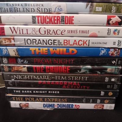 MOVIES AND TV SERIES ON DVD'S