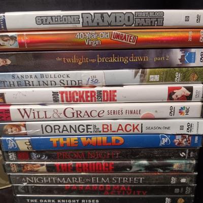 MOVIES AND TV SERIES ON DVD'S