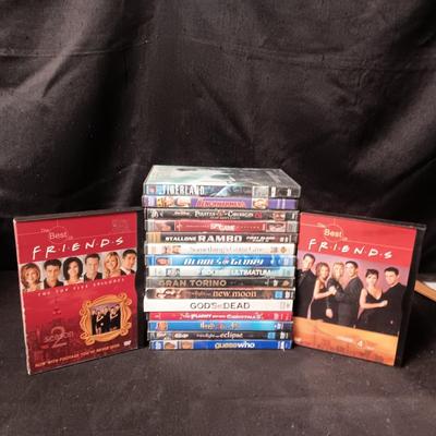 2 SEASONS OF FRIENDS AND MOVIES ON DVD'S