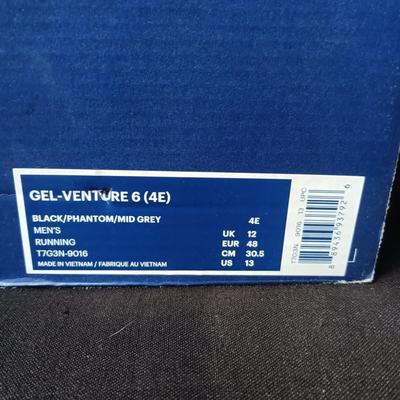 MEN'S NEW ASICS GEL-VENTURE SHOES SIZE 13