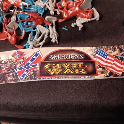 LARGE AMERICAN CIVIL WAR PLAY SET