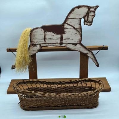 Hobby Horse Decor Basket