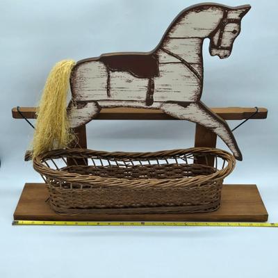 Hobby Horse Decor Basket