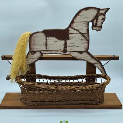 Hobby Horse Decor Basket