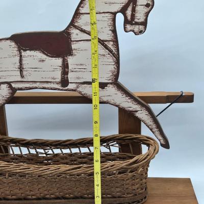 Hobby Horse Decor Basket
