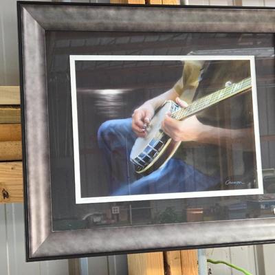 Karen Cannon Framed Music Art