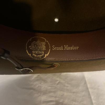 Boy Scouts of America Stetson Hat Size 7 1/4 (PB-MG)