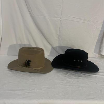 Collection of Felt Cowboy Hats w/ Stetson & Eddy (PB-MG)