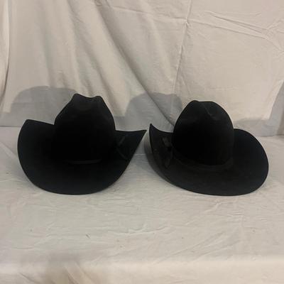 Collection of Felt Cowboy Hats w/ Stetson & Eddy (PB-MG)