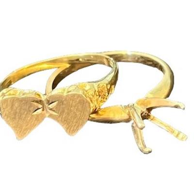 Stamped 14K Gold Ring Assortment [9.91g]