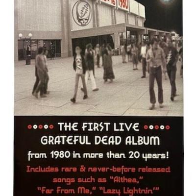 2002 Grateful Dead Double-Sided Vinyl Poster