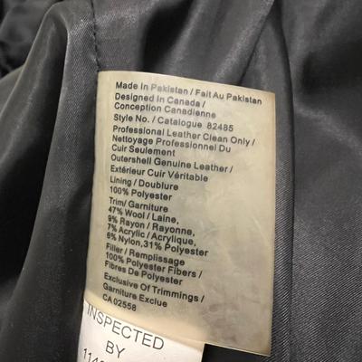 Danier Genuine Leather, Thinsulate Lined 3XL Jacket (PC-RG)
