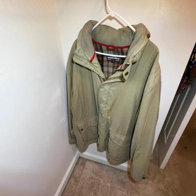 Ralph Lauren Men’s Lined Trench (XL) & Woolrich Coat (PC-RG)