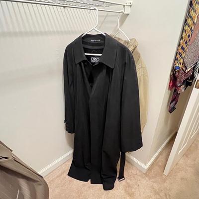 Ralph Lauren Men’s Lined Trench (XL) & Woolrich Coat (PC-RG)
