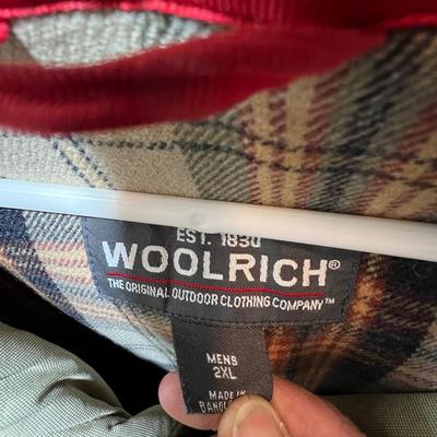 Ralph Lauren Men’s Lined Trench (XL) & Woolrich Coat (PC-RG)