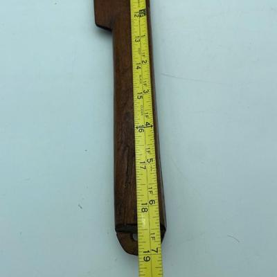 Wooden hatchet