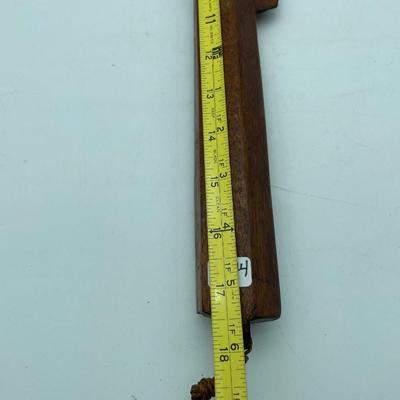 Wooden hatchet