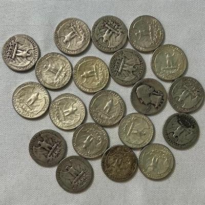 Silver Washington Quarters
