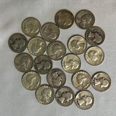 Silver Washington Quarters