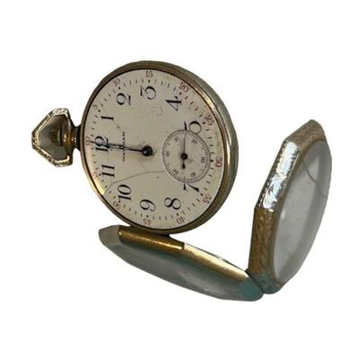 Stamped 14K Gold Waltham Pocket Watch [54.4g]