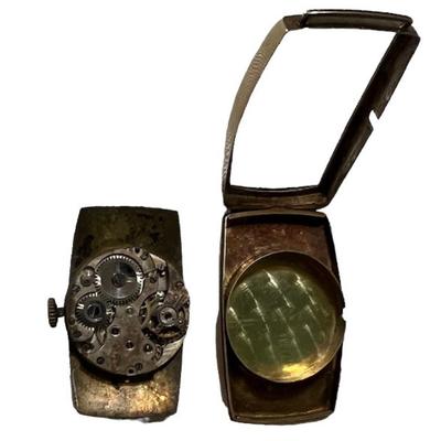 Stamped 14K Gold Antique Straight Wind Watch [20.55g]