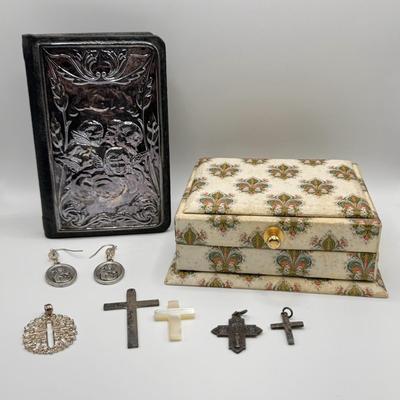 Sterling Silver Cross Pendants and More (K-DZ)