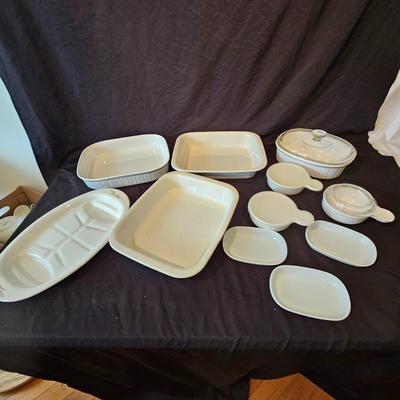 Assorted Corning Ware Dishes & More (K-JS)