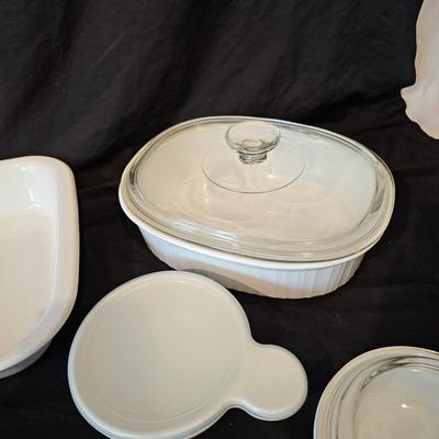 Assorted Corning Ware Dishes & More (K-JS)