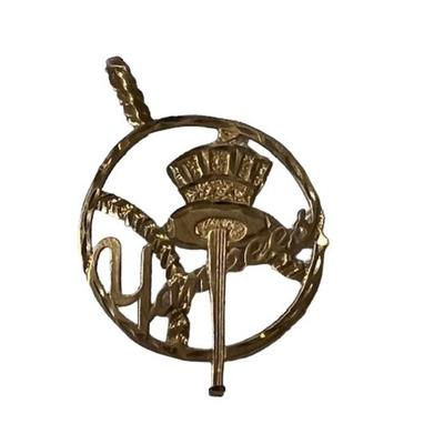 Stamped 14K Gold NY Yankees Pendant [3.88g]