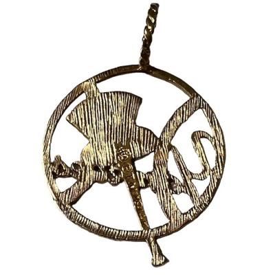 Stamped 14K Gold NY Yankees Pendant [3.88g]