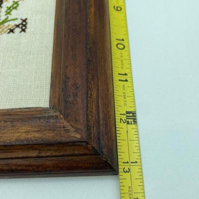 Cross stitch sampler