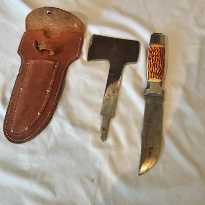 Knife Assortment Incl a Knife/Axe Combo (LR-JS)