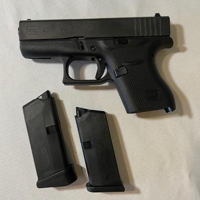 Glock 43 9mm Semi-Automatic Handgun