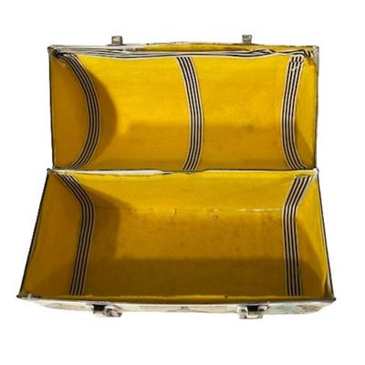 Mid-Century Pop Art Decoupage Lunch Pail