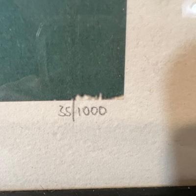 1952 Signet Book Numbered Lithograph
