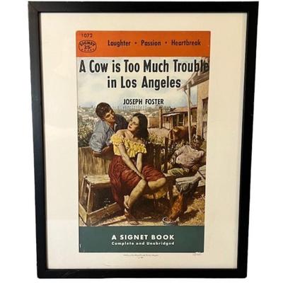 1952 Signet Book Numbered Lithograph
