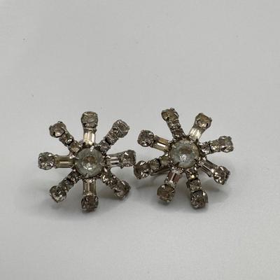 Elegant Evening Style Clip-On Earrings (K-DZ)