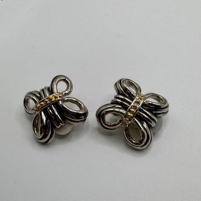 Elegant Evening Style Clip-On Earrings (K-DZ)