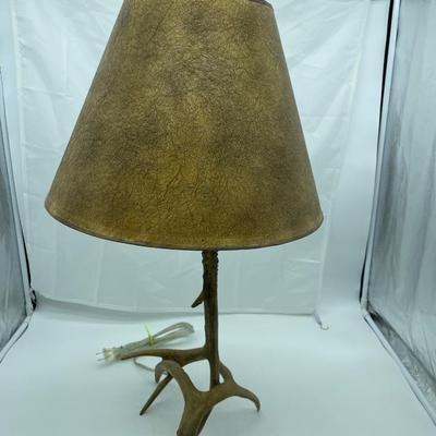 Antler lamp