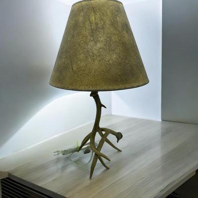 Antler lamp