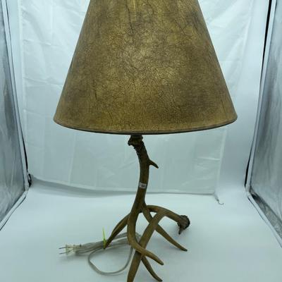 Antler lamp
