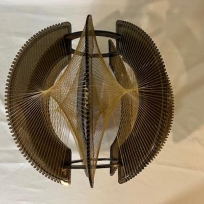Paul Secon Mid-Century Lucite Pendant Lamp