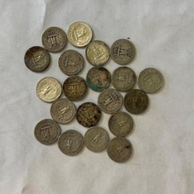 Silver Washington Quarters