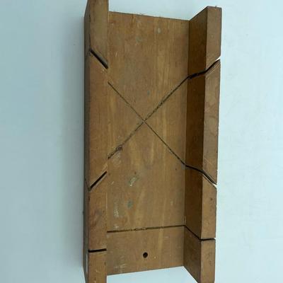 Rock Maple mitre box
