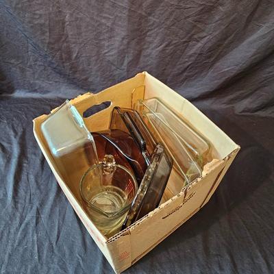 Pyrex, Fire King & Anchor Hocking Glass Dishes (K-JS)