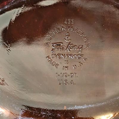Pyrex, Fire King & Anchor Hocking Glass Dishes (K-JS)