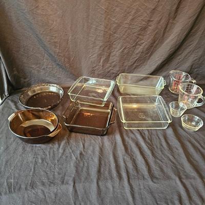 Pyrex, Fire King & Anchor Hocking Glass Dishes (K-JS)