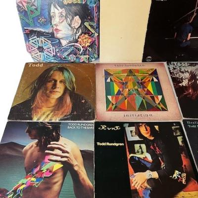 Vintage Todd Rundgren LP Assortment